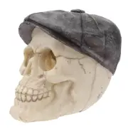 Horror Skull Decor Head Ornament Halloween Animatronics Scary Mask Prop Man