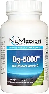 D3 5000 Iu Soy Free 90 Softgels