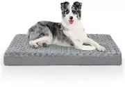 Dog Beds for Medium Large Dogs, Dog Crate Bed Washable Dog Bed Pad with Removeab