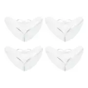 Corner Protectors, 12Pcs 35x35x20mm - Butterfly Table Corner Bumpers (Clear)