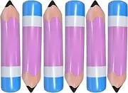 Inflatable Crayons Decorations | Balloon Classroom Decoration - Pencil for Kids Classroom Prizes Favors Graduation Supplies Photo Props