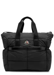 Moncler Kids Mommy Quilted Shell Changing bag - Black - One Size (Newborn) ONE SIZE (Newborn)