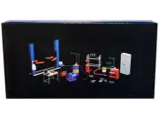 1/18 Scale Model Garage Kit Set Version 2 by Autoart