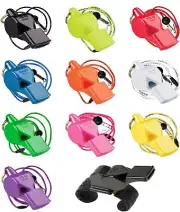 Fox 40 | Pearl Whistle Official Coach Safety Alert Rescue Marine | FREE Lanyard