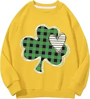 [Generic] Junior Zip up Round Neck Sweatshirts Spring and Autumn St. Day Middle and Large Children's Sweatshirts Retro Personality 2D Printing Children's Casual Sweatshirt Wraith Hoodie (Yellow, 10-11 Years)