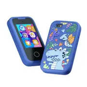 Smart Phone Touch Screen Toys for Kids Toddlers Education with Dual Camera Game Learning Toy Christmas Birthday Gifts Age 3+
