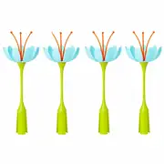 4PK Boon Stem Drying Rack Baby/Infant Accessories f/ Grass/Lawn Countertop BL/OR