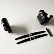 Fox Goggles Roll Off Kit - (Adult) Air Space-2/Main-2 w/Clear Polycarbonate Lens
