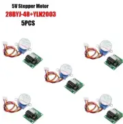 5 Sets (28BYJ-48) ULN2003 5V Stepper Motor + ULN2003 Driver