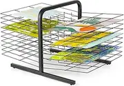 20 Tier Art Easel Drying Rack Double Sided Storage Desktop Drying Rack Art Studio Educational Products Drying Rack Space Saving Rack