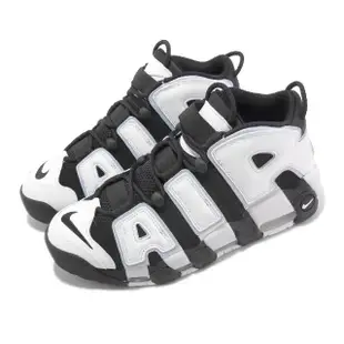 【NIKE 耐吉】休閒鞋 Air More Uptempo 96 男鞋 女鞋 黑 白 大AIR Cobalt Bliss(DV0819-001)