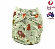 New Adjustable Reusable Waterproof Modern Cloth Nappy Nappies Baby Diaper (D040)