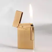JT Dunant Cigarette Gas Lighter Metal Ping Sound Butane Refill For Men Gift