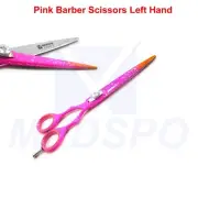 Pink Barber Scissor Left Hand Hair Cutting Professional Hairdressing Salon Shear