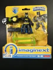 Fisher Price DC Super Friends Imaginext Thunder Punch Batman 3-Inch Figure Set