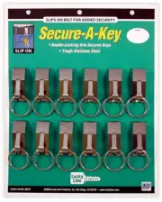 Lucky Line 40512 Secure-A-Key Slip On 12 Per Card
