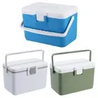 8L Car Camping Insulation Box Large Capacity Mini Car Fridge for Car Road Trips