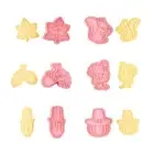 Frosting Candy Fondant Push-type Household Set Baking Cookie Cutter for Children