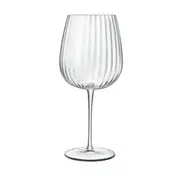 4pc Luigi Bormioli Optica 750ml Burgundy Red Wine Drink Glasses Stemware Set