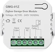 Byttlerom 1 PCS Tuya Zigbee Smart Garage Door Controller Universal Garage Door Remote Control ABS App Voice Timing Control for Home