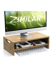 Zimilar Monitor Stand Riser 2 Tiers Laptop Computer Monitor Riser PC Tablet