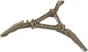 Jerry Cans 1pc Folding Portable Easy Folding Tripod Stable Stand Universal Base Camping Stove Kettle Holder Gas Tank Stand Petrol Cans(Khaki)
