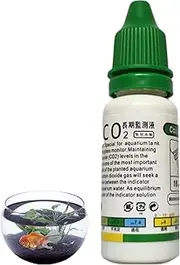 Mbiyhgta Co2 Glass Drop Tester Set | Aquarium Monitor CO2 Display, Functional Aquarium CO2 Set, Fastest CO2 Drop Tester for CO2 System, Aquarium