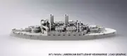 Kearsarge - US Navy - Pre Dreadnought Era - Wargaming - Axis and Allies - Naval