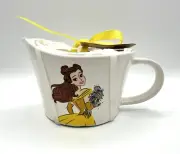 Rae Dunn Disney Princess Beauty & the Beast Belle Ceramic Measuring Cups NEW