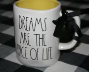 RAE DUNN Disney Princess "DREAMS ARE THE SPICE OF LIFE" Frog Tiana Mug NEW