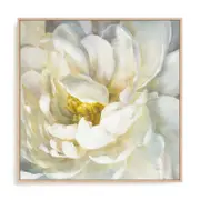 Artey | Summer Joy II - Framed Canvas - Natural Frame - 100 x 100cm