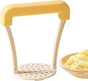 Potato Masher - Mashed Potato Masher | 5.12 Inch Slip Portable Press | Portable Kitchen Tool | Gadget Ricer Chopper for Cooking Avocado Vegetable Preparation