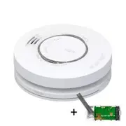 Emerald Vulcan 240V RF Interconnect Photoelectric Smoke Alarm with 10 Year Battery
