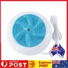 Travel Mini Portable Ultrasonic Turbine Washing Machine USB Turbo Washer (Blue)
