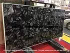 Black Geode Agate Office Counter Top Slab, Handmade Agate Table Top, Home Decors