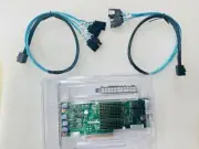 Supermicro AOC-S3008l-L8E 12Gs HBA IT mode ZFS FreeNAS unRAID+2*SFF-8643 SATA