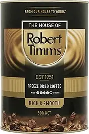 The House of Robert Timms Rich and Smooth Freeze Dried Coffee 500 g