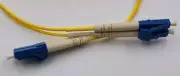 5M LC to LC UPC Duplex PVC 9/125 SingleMode Fiber Patch Cable,Patch Cord Yellow