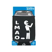Lmao - Funny Novelty Stubby Holder With Base