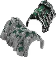 Cave Tunnel Accessories DIY Model Railway Scenery Decorative Train Tunnel Toy Set