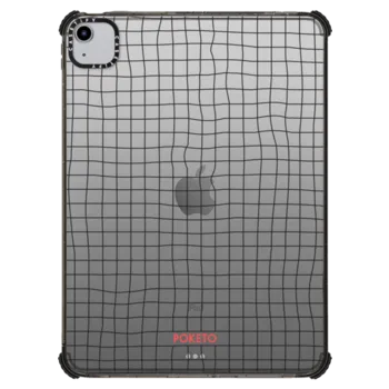 iPad Air (4th/5th gen) iPad Impact Case Wavy Grid by Poketo