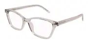 Saint Laurent SL M128 Asian Fit 011 Men's Glasses Clear Size 56 - Private Health Rebate - Blue Light Block Available
