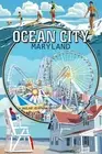 Wall Art Print Ocean City, Maryland - Montage Scenes by Lantern Press, 12" x 18"