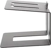 Audio Stand Audio Speaker Stand Speaker Mount Speakers Speaker Stands Table Speaker Stand Desktop Computer Standing Sound Clamp- Desk Speaker Stand Adjustable Brackets Black Metal
