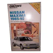 Chilton Repair Manual #8307 1985-1992 Nissan Maxima