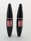 2 x Maybelline Mascara Black Over The Top Volume Express NEW