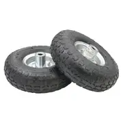 16mm Bore Hand Trolley Truck Pneumatic Wheels