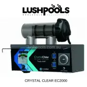 CRYSTAL CLEAR EC3000 30Amp Salt Water Chlorinator DIGITAL BATTERY BACK UP TIMER
