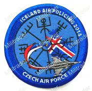 Czech Air Force NATO Icelandic Air Policing Operation 2014 Patch