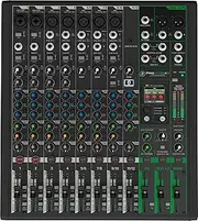 Mackie ProFX12v3 12-Channel Professional Analog Mixer with USB, Onyx Mic Preamps, GigFX Effects Engine, and and Bidirectional Bluetooth with Mix Minus